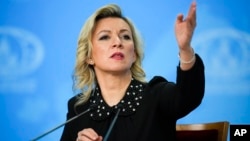 Zëdhënësja e Ministrisë së Jashtme ruse, Maria Zakharova. Fotografi nga arkivi. 