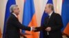 Президенти Вірменії і Росії під час зустрічі у Москві, 3 вересня 2013 року