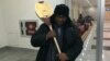 Майна Киаи, специальный докладчик ООН по вопросу о праве на свободу собраний и ассоциаций. Актау, 25 января 2015 года. Автор фото - гражданский активист Галым Агелеуов. 