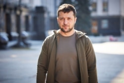 Volodimir Zelenszkij ukrán elnök 2022. március 14-én.