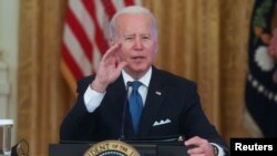 Președintele SUA, Joe Biden a declarat că va lua în considerare inclusiv opțiunea de a impune sancțiuni directe împotriva lui Vladimir Putin.