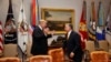 Susret bivšeg američkog predsjednika Donalda Trampa (Trump) i mađarskog premijera Viktora Orbana u Bijeloj kući u Vašingtonu, 13. maj 2019.
