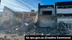 Կուպյանսկը ռուսական հարվածներից հետո, 24-ը հոկտեմբերի, 2024թ․