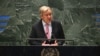  Secretarul general al ONU, Antonio Guterres, în timpul „Summit-ului viitorului”, organizat în marja Adunării Generale a ONU, la sediul Națiunilor Unite din New York, 22 septembrie 2024. 