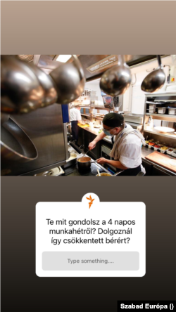 A Szabad Európa Instagram-oldala