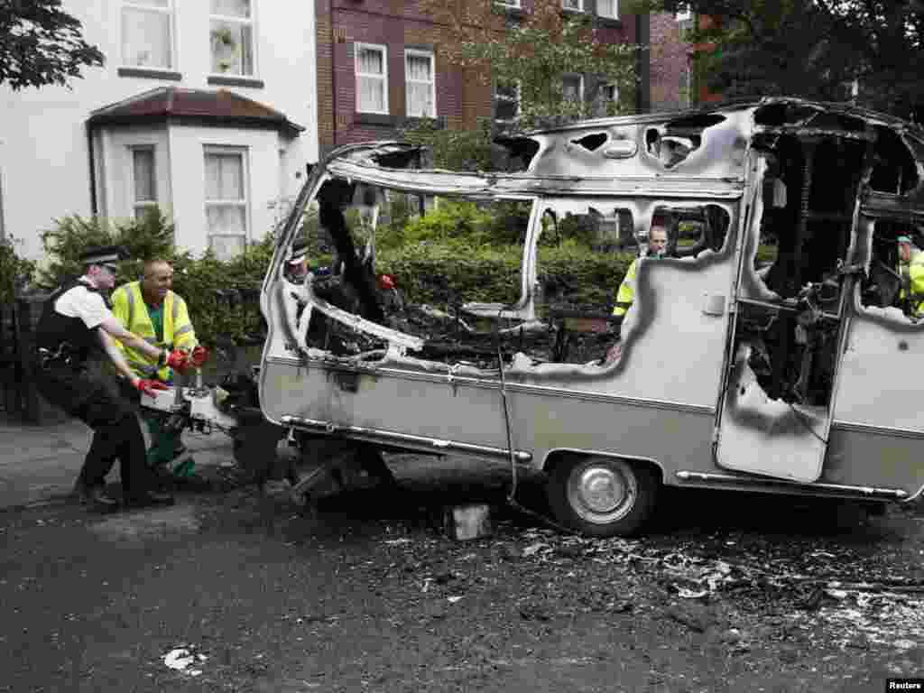 Naselje Toxteth u Liverpoolu, 10.08.2011. Foto: Reuters / Phil Noble 