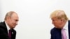 ABŞ-nyň prezidenti Donald Tramp (sagda) we Russiýanyň prezidenti Wladimir Putin (faýl suraty)