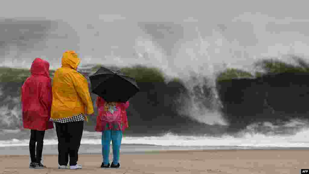 Cape May, New Jersey, 28. oktobar 2012. Foto: AFP / Mark Wilson 