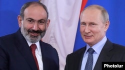 ՀՀ վարչապետ Նիկոլ Փաշինյան և ՌԴ նախագահ Վլադիմիր Պուտին, արխիվ