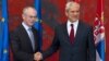 Predsednik EU Herman van Rompuj i predsednik Srbije Boris Tadić u Beogradu, juli 2010