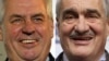 Милош Земан (слева) и Карел Шварценберг