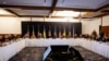 Ministrul german al apărării, Boris Pistorius, președintele ucrainean Volodimir Zelenski și secretarul american al apărării, Lloyd Austin, la o conferință de presă de la reuniunea Grupului de contact al apărării din Ucraina la baza aeriană Ramstein, Germania, 9 ianuarie 2025. 