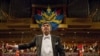 Андрей Гейм на церемонии вручения Нобелевской премии по физике. Стокгольм, 2010 год