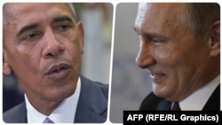 Обамин а, Путинан а цхьаьнатоьхна сурт.