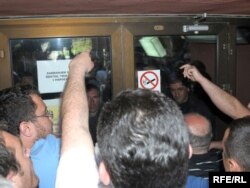 Sa jednog od protesta radnika KAP-a, 2010.