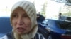 Гульмира Ыхыласова, жена Ыбырая Адира, осужденного по обвинению в терроризме. Атырау, 29 апреля 2013 года.