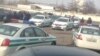 Авторынок в Сергелийском районе Ташкента. 
