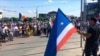 O manifestație antiguvernamentală la Comrat, 17 iulie 2022