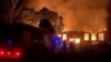 Incendiu la o clinică medicală din nord-estul Ucrainei, O rachetă rusească a lovit un centru de transfuzie de sânge, în orașul Kupiansk, pe 5 august.