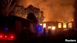 Incendiu la o clinică medicală din nord-estul Ucrainei, O rachetă rusească a lovit un centru de transfuzie de sânge, în orașul Kupiansk, pe 5 august.