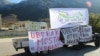 S jednog od protesta građana Mostara, decembar 2019.