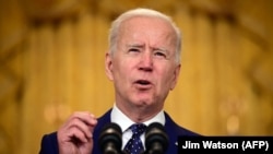 Președintele america Joe Biden, 15 aprilie 2021