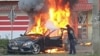 Mașina afaceristului a explodat după ce o bombă ar fi fost detonată de la distanță, cu o telecomandă. 