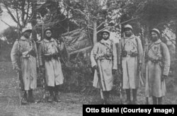 Soldați senegalezi dintr-o unitate colonială franceză decorată în Marele Război (Foto: Public domain)