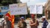Од последниот протест на стечајните работници пред Собранието 