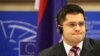 Vuk Jeremić u Evropskom parlamentu, Brisel, novembar 2009.