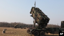 Sistem de rachete sol-aer Patriot (imagine de arhivă).