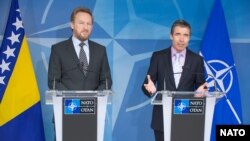 Anders Fog Rasmusen i Bakir Izetbegović