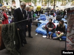 Protesti na Wall Streetu, oktobar 2011.