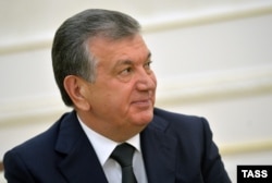 Interim Uzbek leader Shavkat Mirziyaev (file photo)