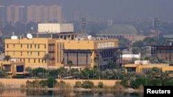 Ambasada SUA din Bagdad, Irak.
