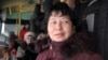 Кондуктор автобуса Фатмагуль. Алматы, 22 ноября 2012 года. 