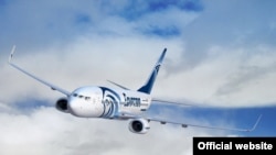 Самолет Egypt Air.
