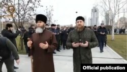 Нохчий бохор дагалоцучу барамехь ву Нохчийчоьнан муфтий Межиев Салахь а, мехкан куьйгалхо Кадыров Рамзан а