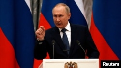 Претседателот на Русија, Владимир Путин