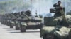 Defilare de tancuri la paradă militară din Belgrad, Serbia. 20 septembrie 2025.