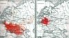 Распределение главнейших народностей (по родному языку) по данным переписи 1897 года