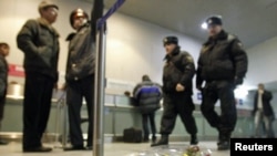 В аэропорту Домодедово после теракта