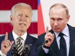 Џо Бајден и Владимир Путин