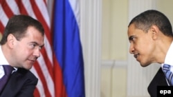 Dmitry Medvedev i Barack Obama kratko su se susreli na Summitu G20 u Londonu u travnju ove godine.