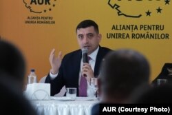 George Simion, candidatul AUR