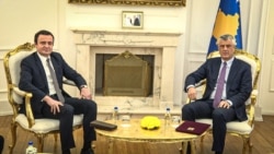 Pamje nga takimi Thaçi-Kurti