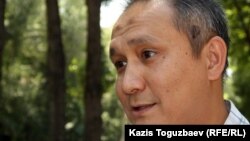 Нурым Тайбек, участник ахмадийской общины Алматы ответственный за связь с общественностью. Алматы, 19 июня 2012 года. 