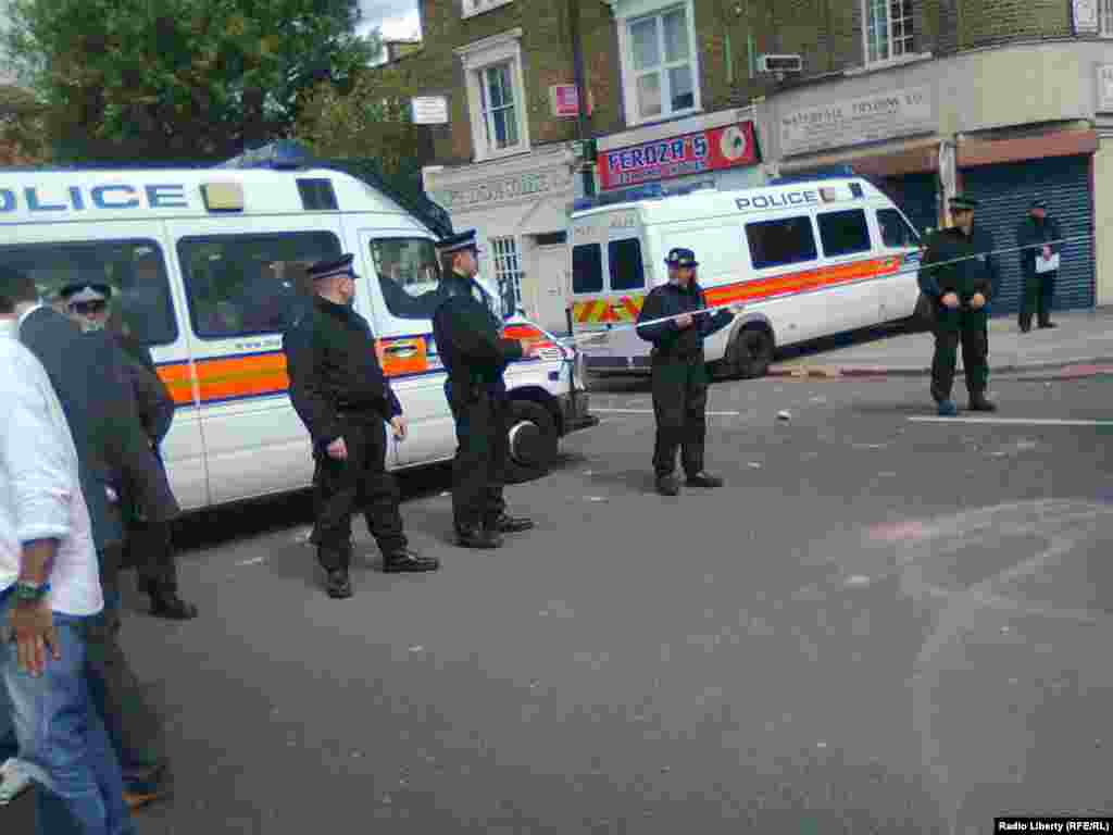 Tottenham, sjeverni dio Londona, 07.08.2011.