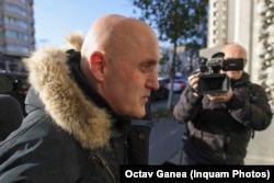 Horațiu Potra sosește pentru audieri la sediul Inspectoratul General al Poliției Române (IGPR). București, 12 decembrie 2024.