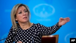 Marija Zaharova, portparolka Ministarstva spoljnih poslova Ruske Federacije 